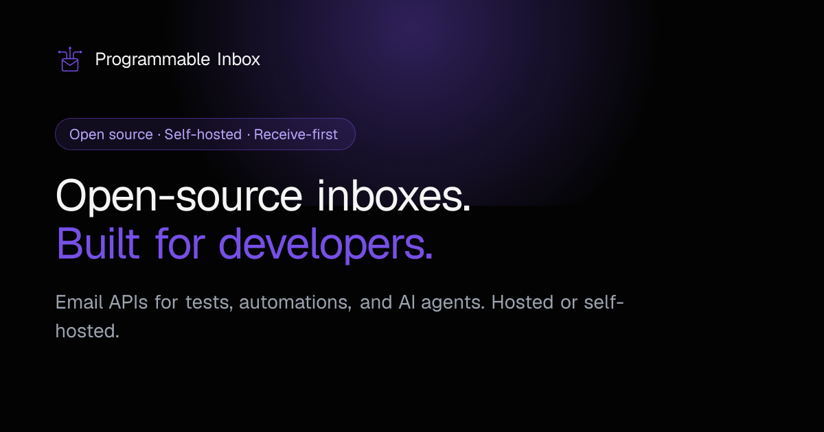 I built a free, open-source inbox that pulls OTP codes and links out of your email automatically
